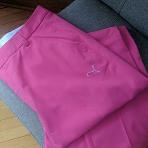 NWOT Men's Hot Pink Puma Golf Pants-Never Worn!